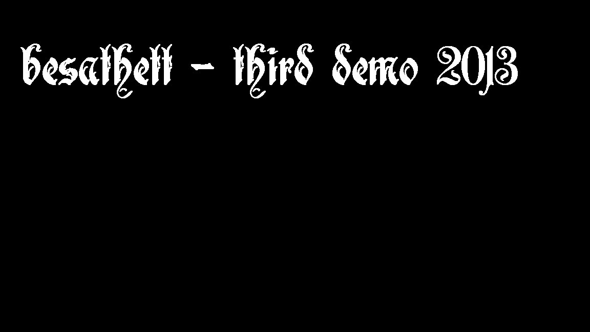 Third Demo 2013