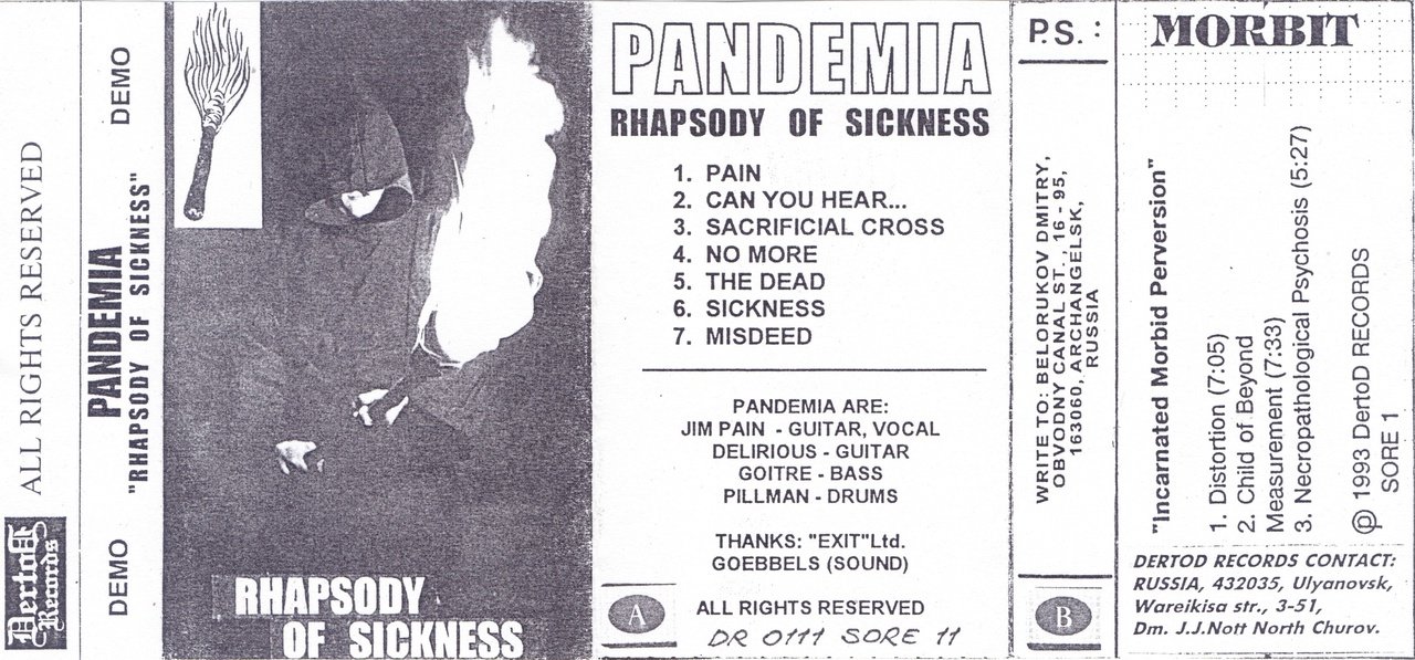 Rhapsody of Sickness / Incarnated Morbid Perversion