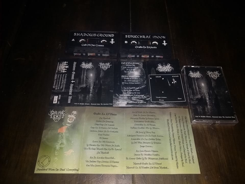 Lost in Shadows Ground​.​.​. Desecrated Under the Sepulchral Moon
