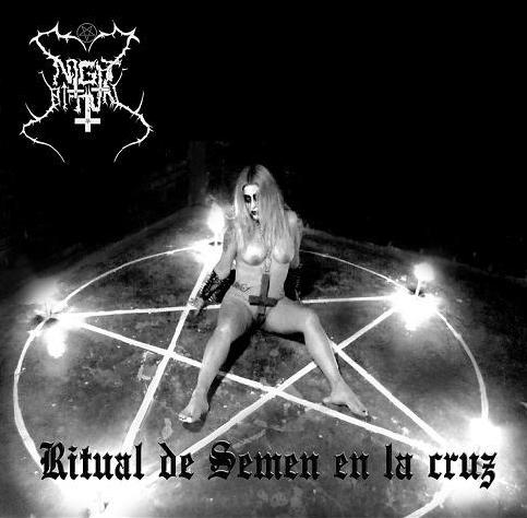 Ritual de semen en la cruz