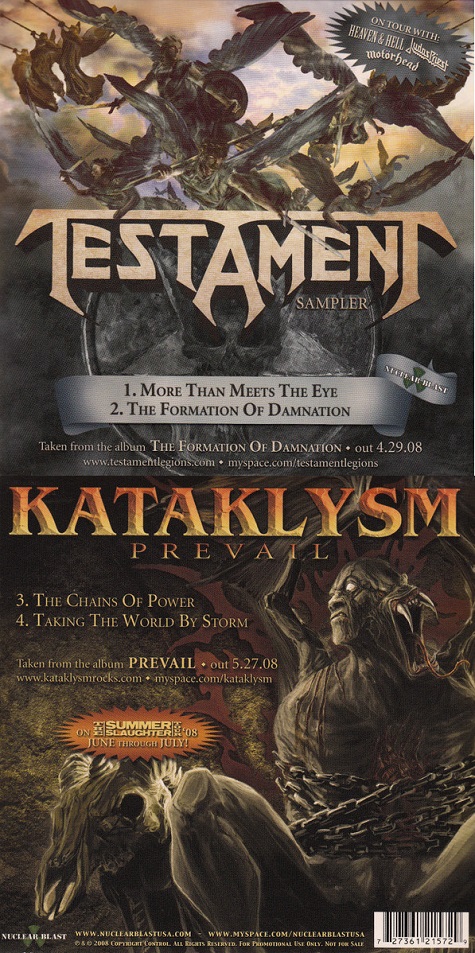 The Formation of Damnation / Prevail