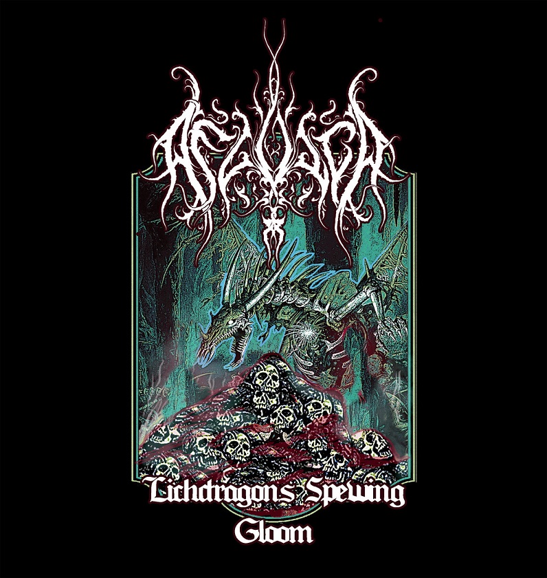 Lichdragons Spewing Gloom
