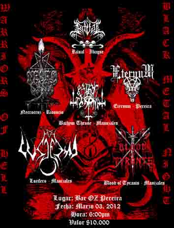 Live in Warriors of Hell