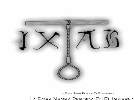 La rosa negra perdida en el infierno
