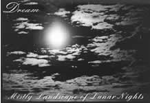 Misty Landscapes of Lunar Nights