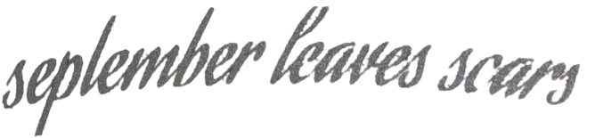 September Leaves Scars logo