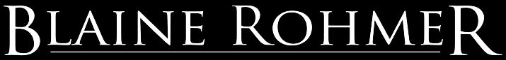 Blaine Rohmer logo