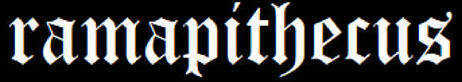 Ramapithecus logo