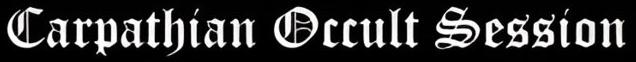 Carpathian Occult Session