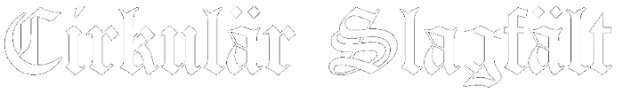 Cirkulär Slagfält logo