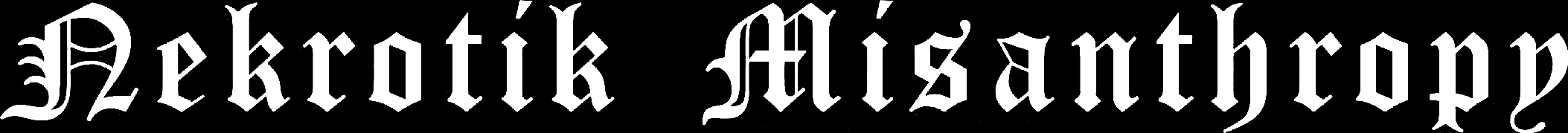 Nekrotik Misanthropy logo