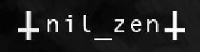 ⸸Nil_Zen⸸ logo