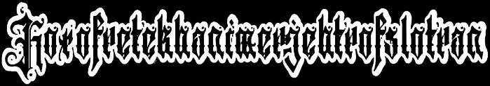 Höxofrëtekhänïmerjëhtrofslöträn logo