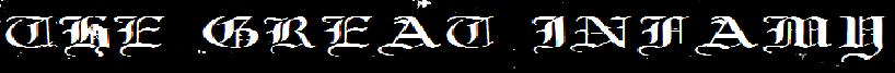 The Great Infamy logo