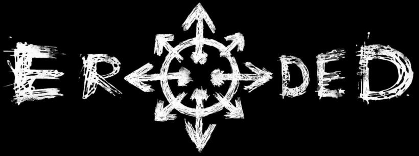 Eroded logo